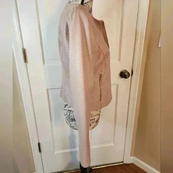 NWOT Ryegrass Chic genuine leather jacket, Sz S - Picture 5 of 11